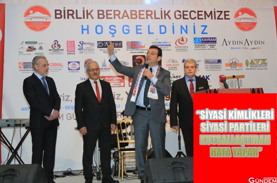 “SİYASİ PARTİLER TEFERRUATTIR” İMAMOĞLU DERNEK ZİYARETİ